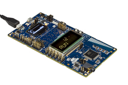 SAM4L-EK microcontroller evaluation kit from Atmel